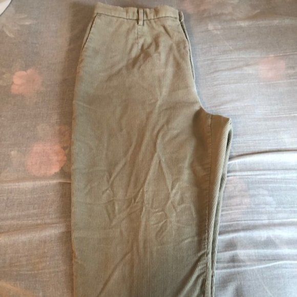 Lands' End Beige Corduroy Pants - Picture 2 of 6